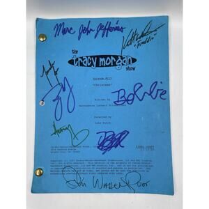 Tracy Morgan Show Autographed Script Tracy Morgan Katt Williams John Witherspoon
